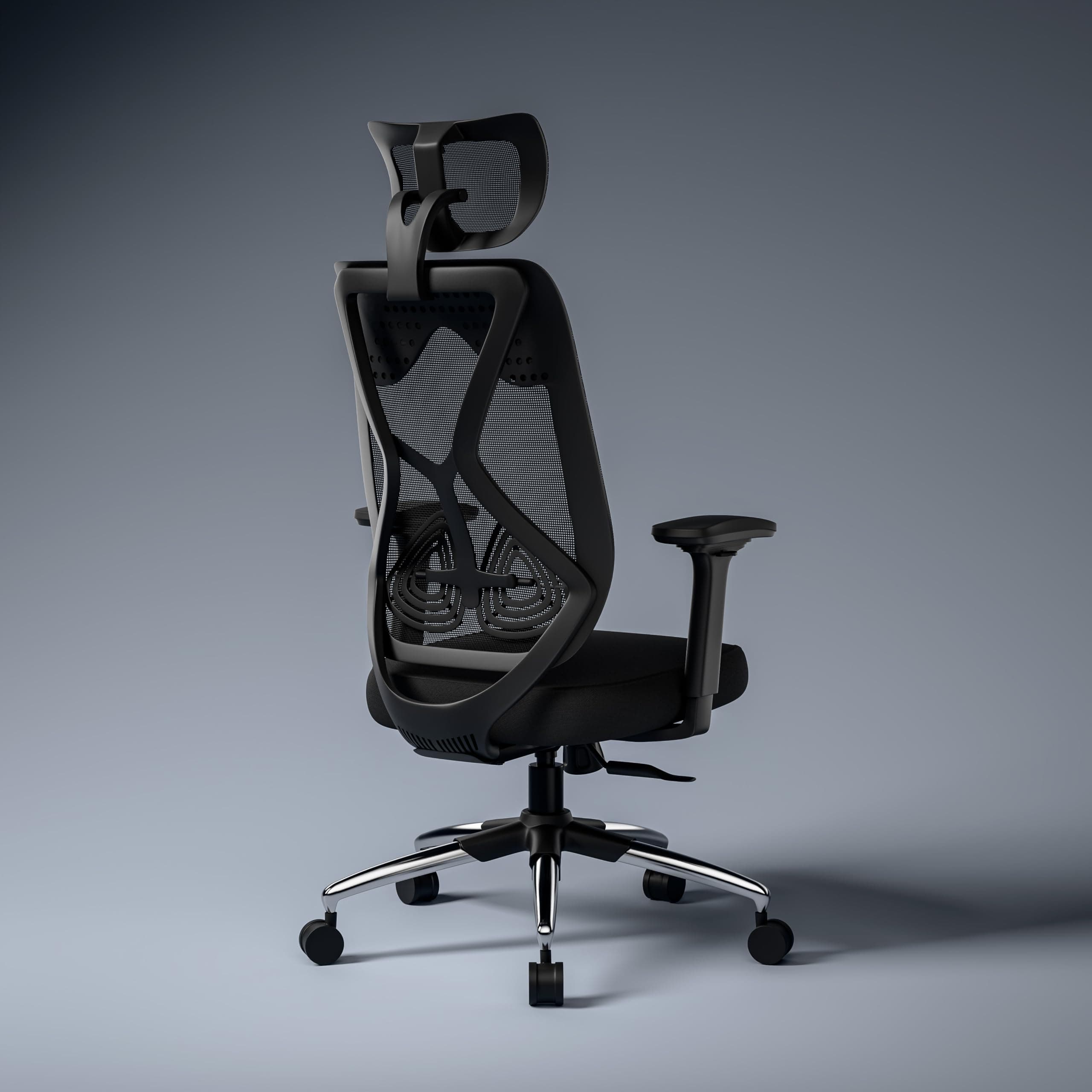 Green Soul Zodiac Pro | Nylon PVC |Office Chair with Seat Slider|Flybird Ergonomic Design|4D Adjustable Armrests|Synchro Multi-Tilt Mechanism|Adjustable Lumbar Support |3 Years Warranty |Full Black