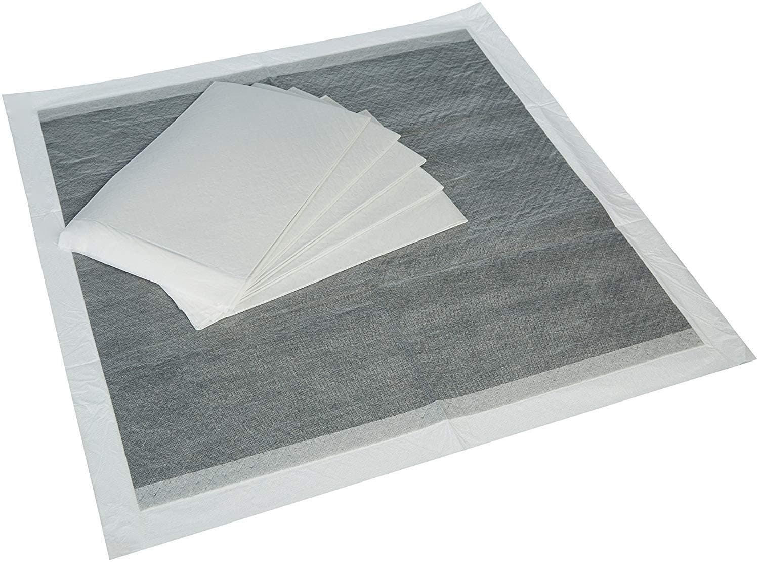 24x7 eMall Puppy Carbon Activated Training Pad ~ Pee Pads Ideal for and Potty Training Odour Less (Carbon 60 x 60 Cms, 20)