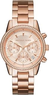 Michael Kors Analog Gold Dial Women's Watch-MK6357