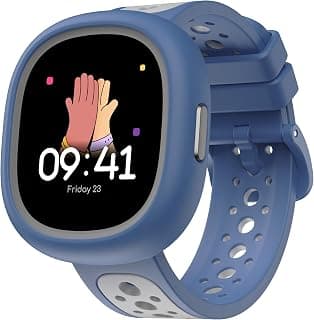 Noise Noise Junior Champ 3 Smart Watch for Kids | 3-in-1 Look with 2 Switchable Bumpers, in-Built Learning Hub, Habit Builder, Exam & School Mode, SOS, 100+ Cloud Faces, Parental Control(Arctic Storm)