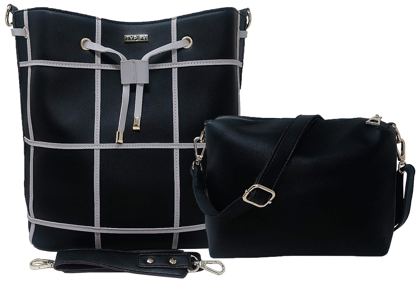 TYPIFY® Women Shoulder Bag and Sling Bag Set of 2 - Stylish and Versatile Crossbody Handbagse. Gift for Her