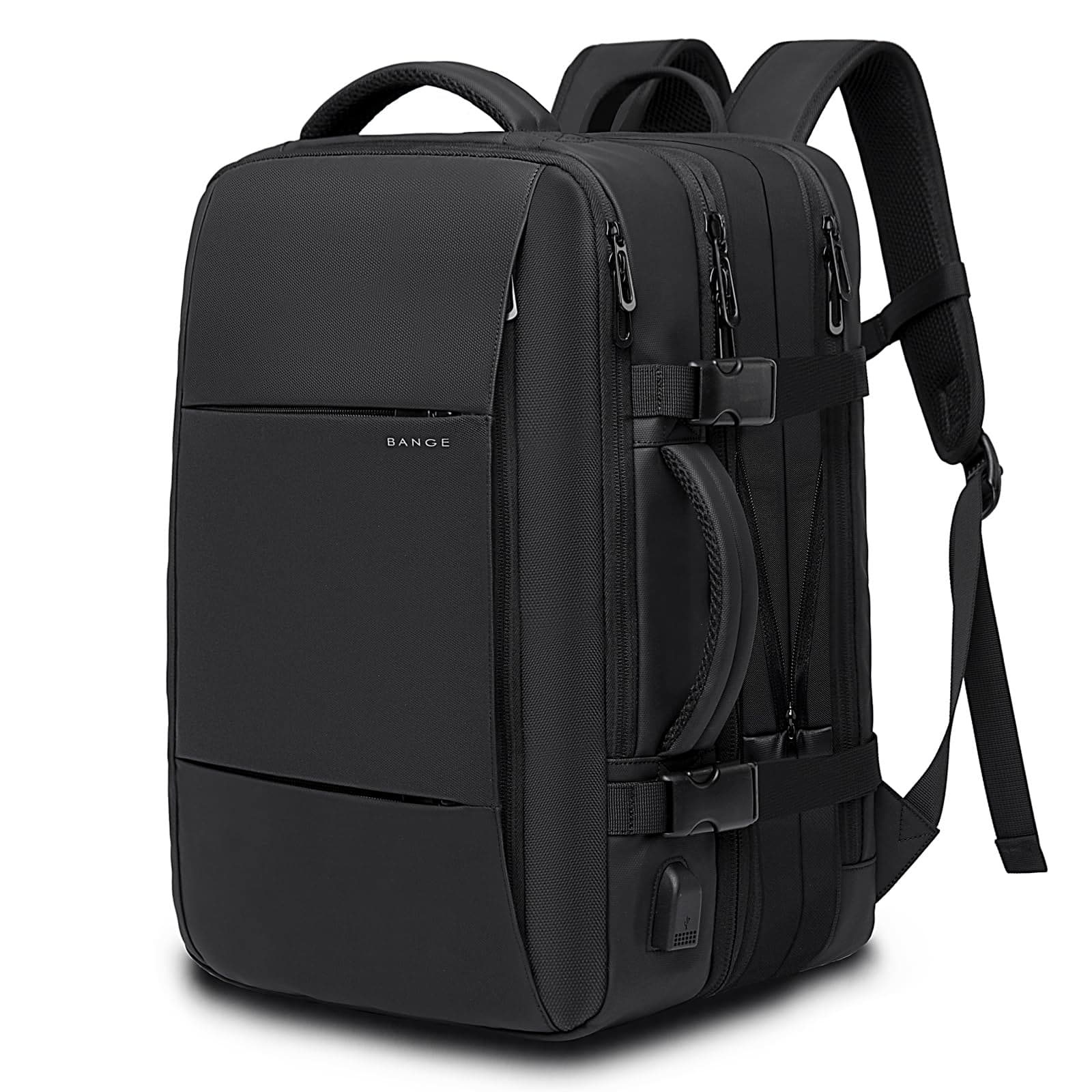 35-45L Carry On Backpack Weekender Travel Backpacks 17.3 inch Laptop Back Pack Business Expandable Bag for Men and Women