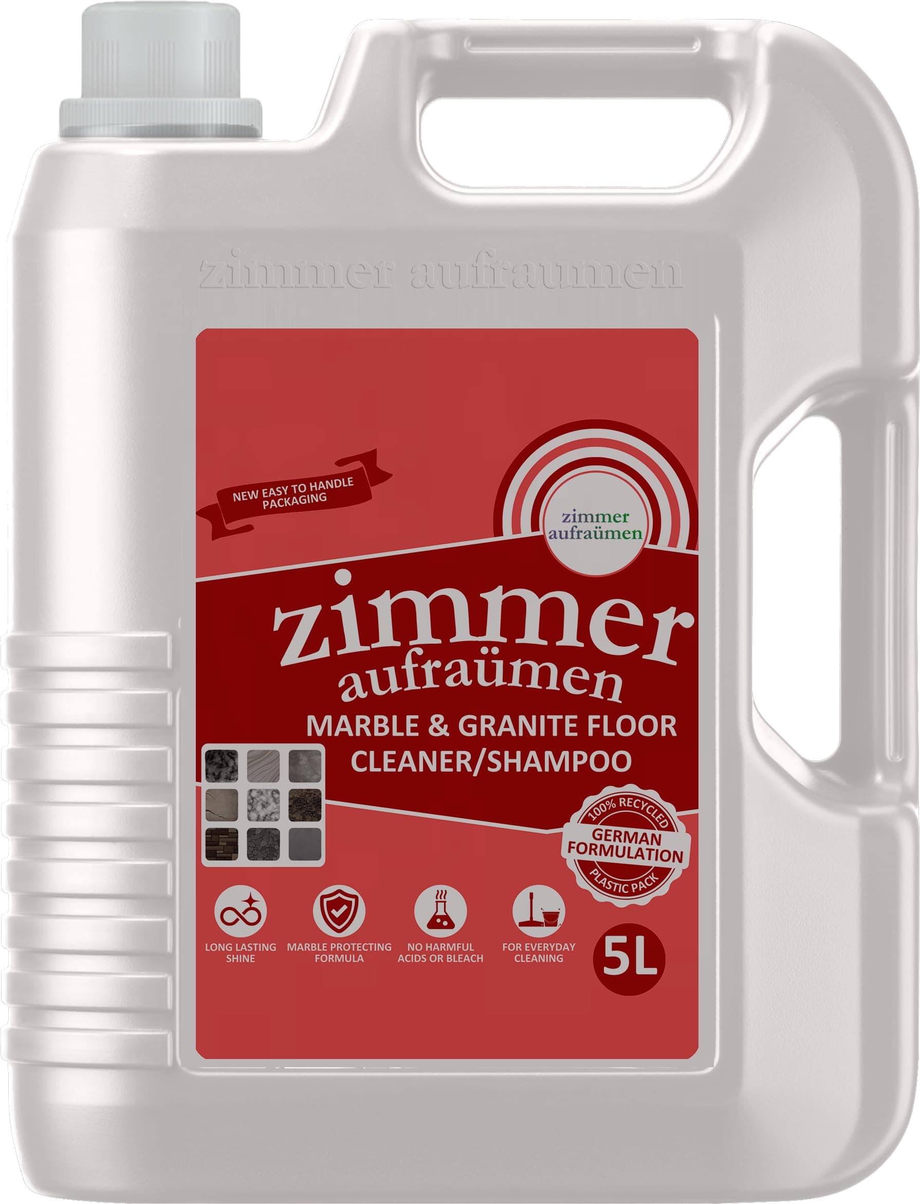 Marble & Granite Shampoo/Floor Cleaner-5 Litres. 2XTHICK & CONCENTRATED ECONOMICAL.100% BIODEGRADABLE With French Fragrance.Eco-friendly. Kids & Pets Safe