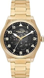 Michael Kors Panorama Gold Automatic Stainless Steel Watch MK9218