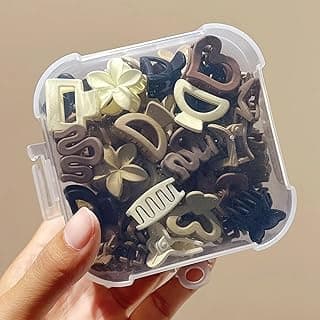 Korean Hair Clips for Womens - Set of 20 Hair Accessories, Mini Hair Claws for Women Stylish Latest, Clips for Girls, Hairs Pins for Women, Cute Mini Hairs Accessories for Girls