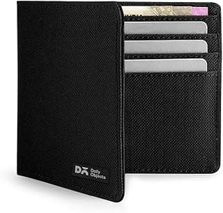 DailyObjects Coin Classic Bifold Wallet for Men | Ballistic Nylon Material | Holds up to 8 Credit/Debit/ATM Cards | Slim & Easy to Fit | Handcrafted Money Purse