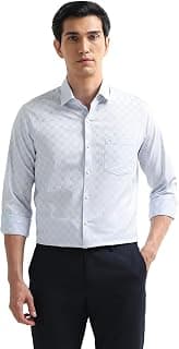 Arrow Blue Formal Shirt_ARAEOSH2979