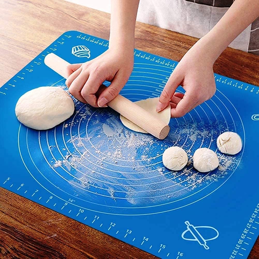 Silicone Baking Mat Roti mat Silicone mat for Kitchen Chapati matAtta Kneading Mat Non Stick Fondant Dough Rolling mat Cake Pad Cooking