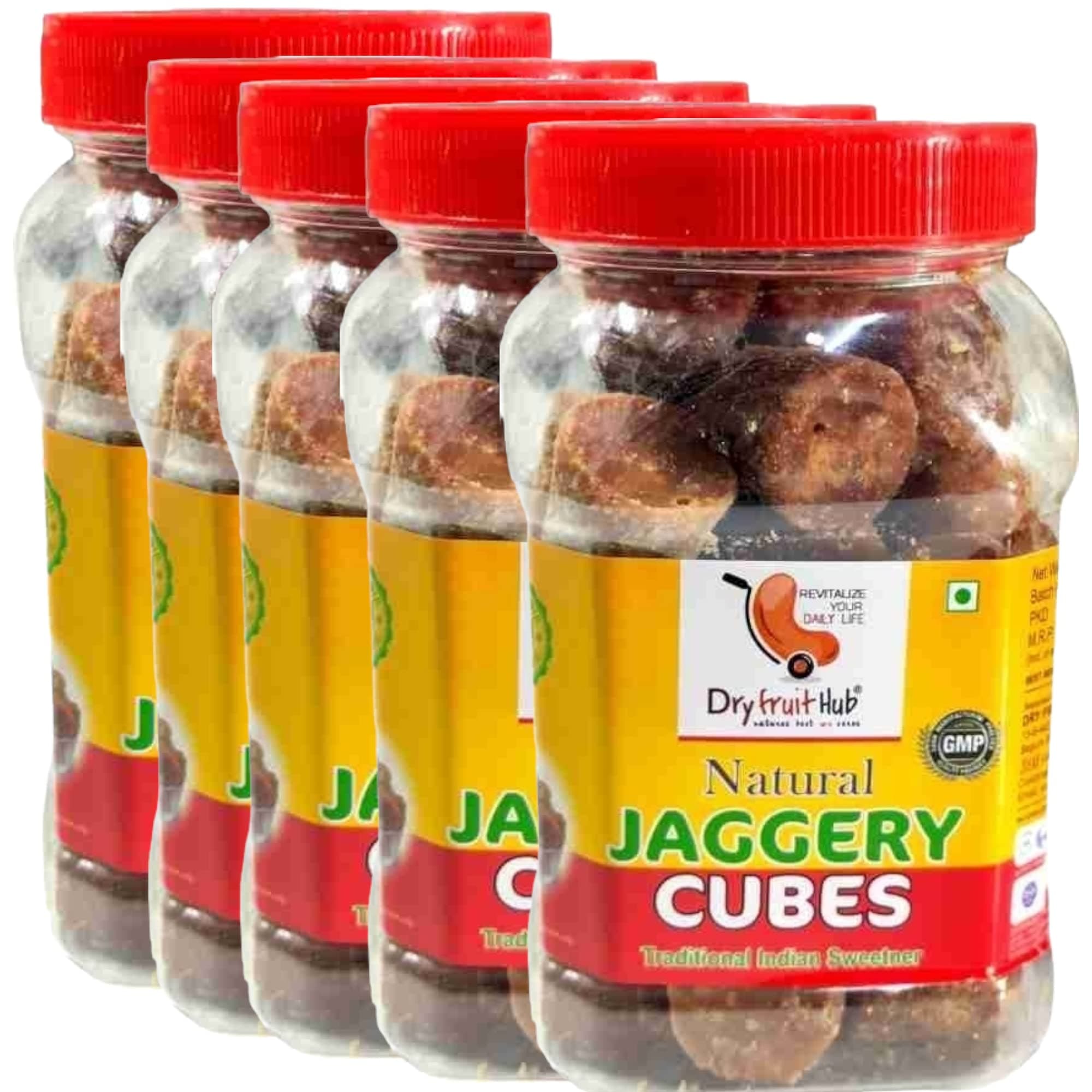 Dry Fruit Hub Fresh Jaggery Cubes Gud Shakkar (Chini) Substitute [Pure, Natural, No Preservatives Added],Gurh Cubes Vellam (2000gm)