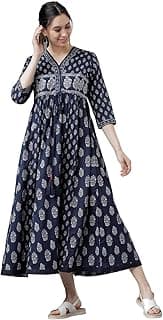Vishudh Women's Ethnic Dress | Regular Fit | Fashionable for Comfort