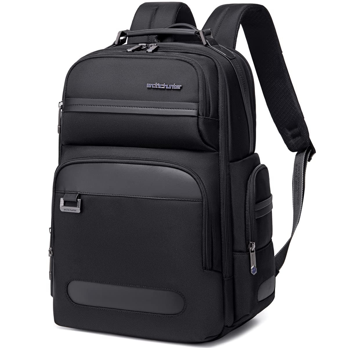 Arctic Hunter Premium Backpack with Shockproof Laptop Compartment 20L Heavy Duty Padded 1680D Polyester Multiple Pockets Smart Organizer Water/Scratch Resistant