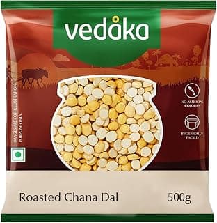 Amazon Brand - Vedaka Roasted Chana Dal 500g