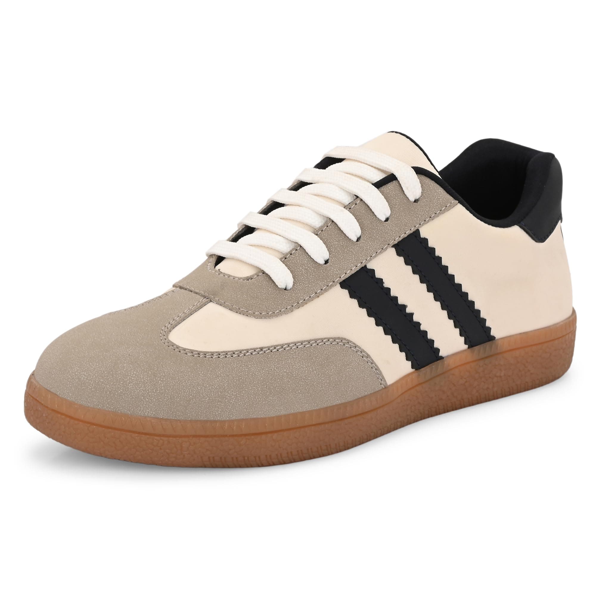 Centrino Women Sneaker | Cushioned Insole for Comfort | Stylish Lace-Up Design | Perfect for Casual Outfit for Girls (9781)