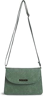 Caprese Flowy Medium Sling Bag for Women with Adjustable Strap & Magnetic Button Closure for Comfortable Wear | Versatile Handbag for Everyday Use, Travel, and Special Occasions