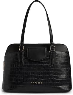 Caprese Milo Satchel Medium Bag for Women with Multiple Compartments for Organization and Comfort | Stylish, Durable, and Spacious Interior Shoulder Bag for Work, Travel and Everyday Use