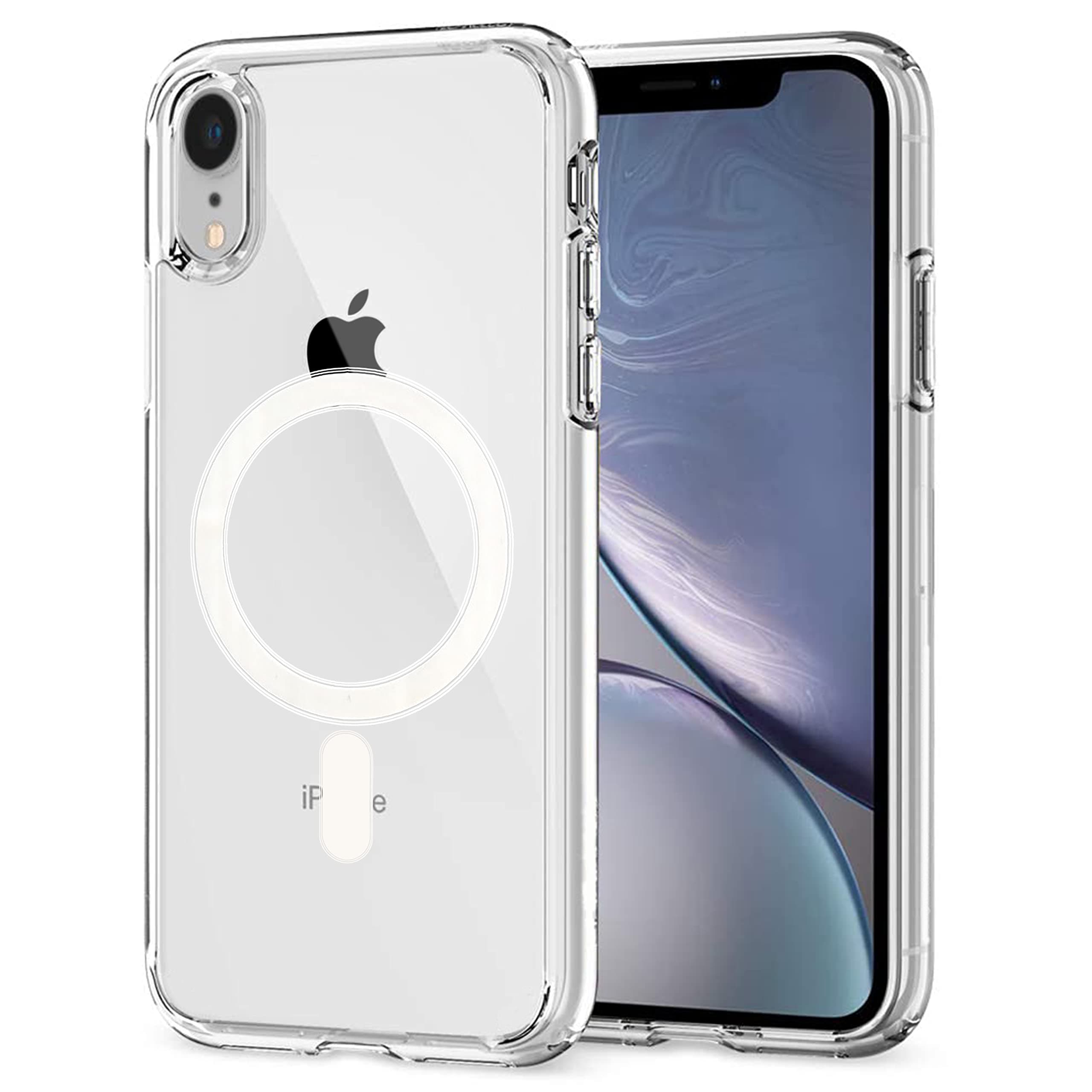 Zapcase Back Case Cover for iPhone XR | Compatible for iPhone XR Back Cover | Scratch-Resistant Back Cover | Clear