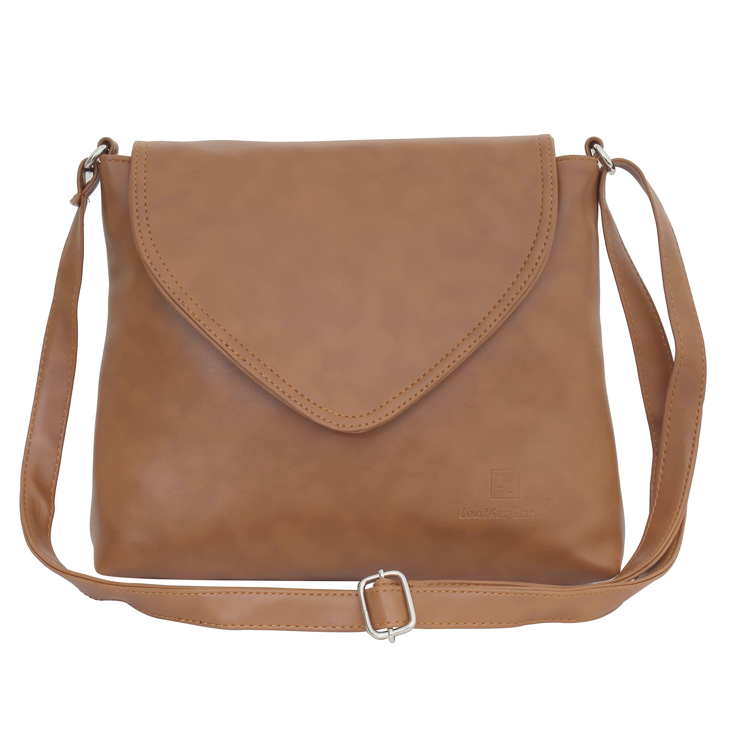 LL LEATHER LAND DESIGNER BAGS Women's Faux Leather Sling Bag.(SLG_230)