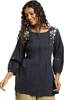 W for Woman Women's Cotton Relaxed Fit Casual Kurta