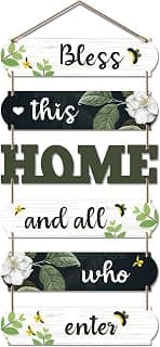 Artvibes Home Quotes Decorative Wall Art MDF Wooden Wall Hanger for Living Room | Decor Hanging Ornaments | Home Quotes Wall Hanging | Modern Decor Items | Wall Poster | Unique Gift (WH_6603N)