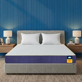 Centuary Mattresses Sleepables 6-Inch Double Size Orthopedic Memory Foam Back Support Pressure Relieving Roll Pack High Resilience (HR) Foam Mattress | 10 Years Warranty | (72x48x6)