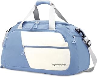 Storite Travel Backpack with Shoe Compartment, Blue, 53x23x24 cm