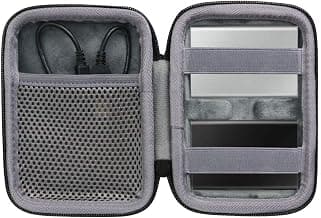 co2CREA Hard Travel Case Replacement for Samsung T7 Touch Portable SSD 500GB 1TB 2TB External Solid State Drives, 2-in-1 Case