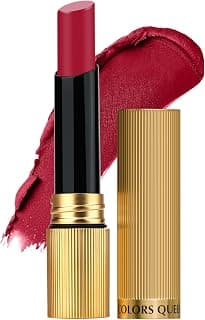 Colors Queen Hold Up Full Day Non-Transfer Matte Lipstick | Long Lasting and Weightless Formula | Intense Color Pay Off | Waterproof Lipstick for Women (107 - Bridal Mehroon, 4g)
