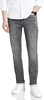 Symbol Premium Men's Slim Fit Stretchable Jeans | Casual Denim | Cotton Stretch | Fashion Shades of Black & Blue (Available in Plus Sizes)