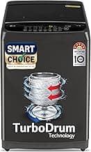 LG Smart Choice, 9 Kg, 5 Star, Smart Inverter Technology, Turbodrum, Fully Automatic Top Load Washing Machine (T90AJMB1Z, Jetspray+, Turbowash, Auto Tub Clean after every wash cycle, Middle Black)
