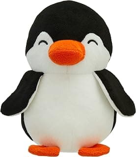 Amazon Brand - Jam & Honey Soft Penguin Plush Toy for Kids | Soft Toy for Boys and Girls | Super-Soft and Safe| Ideal for Gifting | Height 17 cm | Black and White