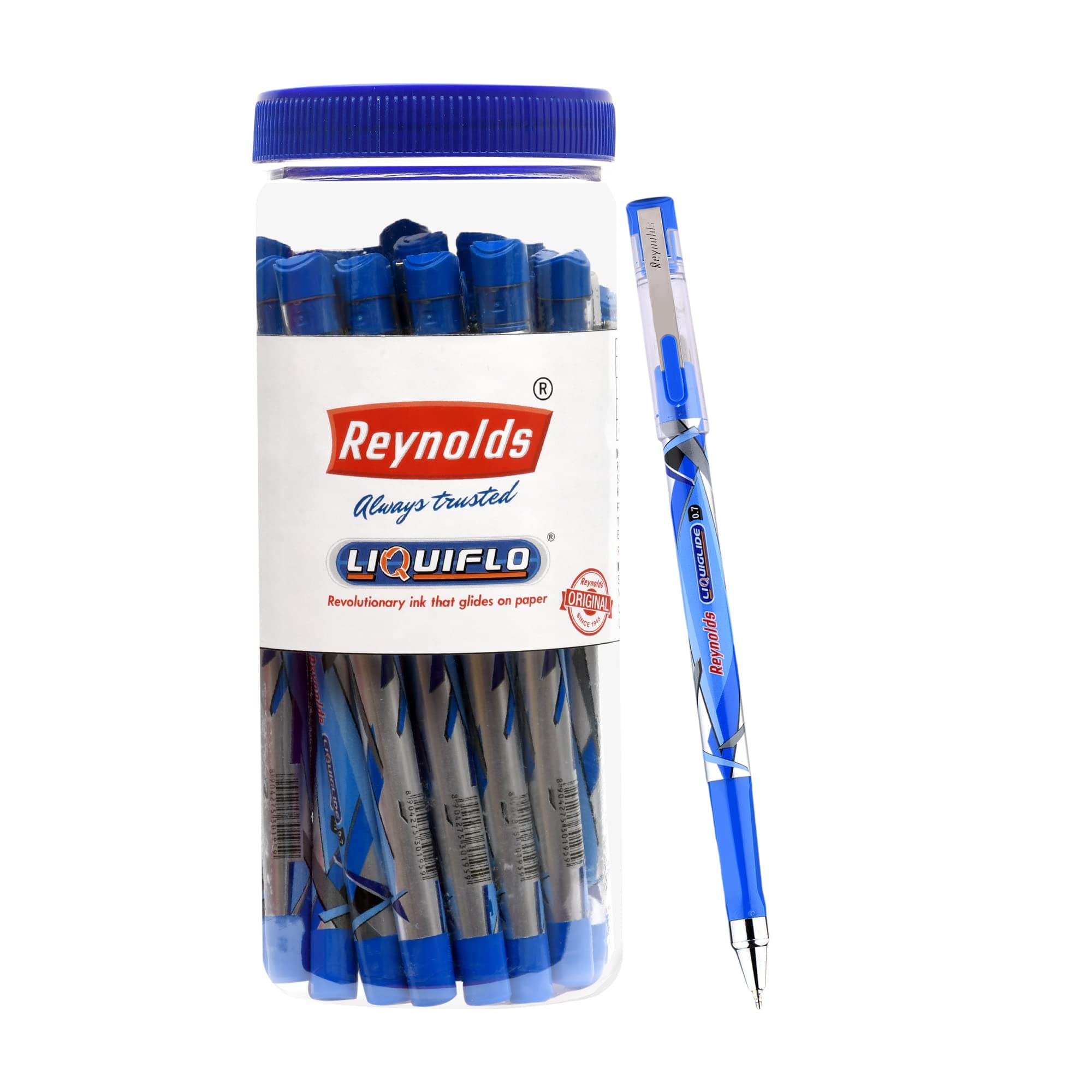 LIQUIFLO 20 CT JAR, BLUE
