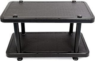 Esquire Coffee Table Black, Plastic Table Used for Tea/Centre/Teapoy