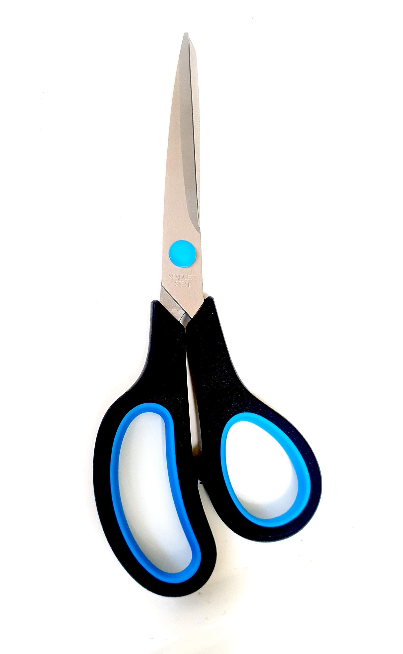Foreign Holics 8” All-Purpose Heavy-Duty Stainless-Steel Kitchen Scissors Shears with Soft Grip Handle for Home, Office & Vegetable Cutting (Pack of 1)