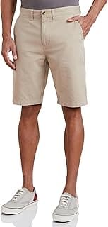 Amazon Brand - Symbol Men's Cotton Regular Fit Chino Shorts |Slant Pockets