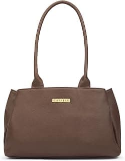 Caprese Jimny Medium Satchel Bag for Women with Multiple Compartments for Organization and Comfort | Stylish, Durable, and Spacious Interior Shoulder Bag for Work, Travel, and Everyday Use