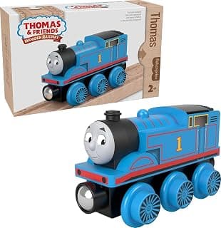 THOMAS & FRIENDS Fisher Price-Kids, And Wood Engine Blue