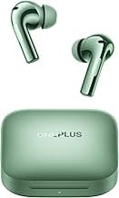 OnePlus Buds 3 Truly Wireless Bluetooth Earbuds with Upto 49dB Smart ANC,Hi-Res Sound Quality,Sliding Volume Control,10mins for 7Hours Fast Charging with Upto 44Hrs Playback (Green)
