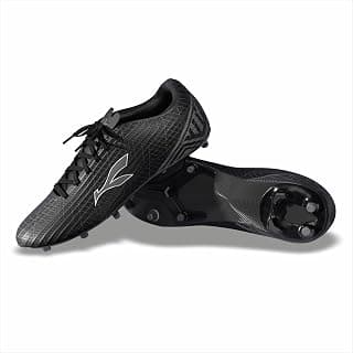 KONEX Sprint Lightweight Football Shoes for Men & Women | Breathable & Water Resistant with Flexible & Sturdy Outsole | Rounded Studs for Synthetic, Turf & Hard Grounds