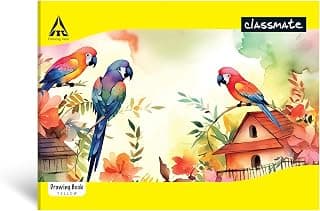Classmate Drawing Book - A4, Soft Cover - Pack of 12