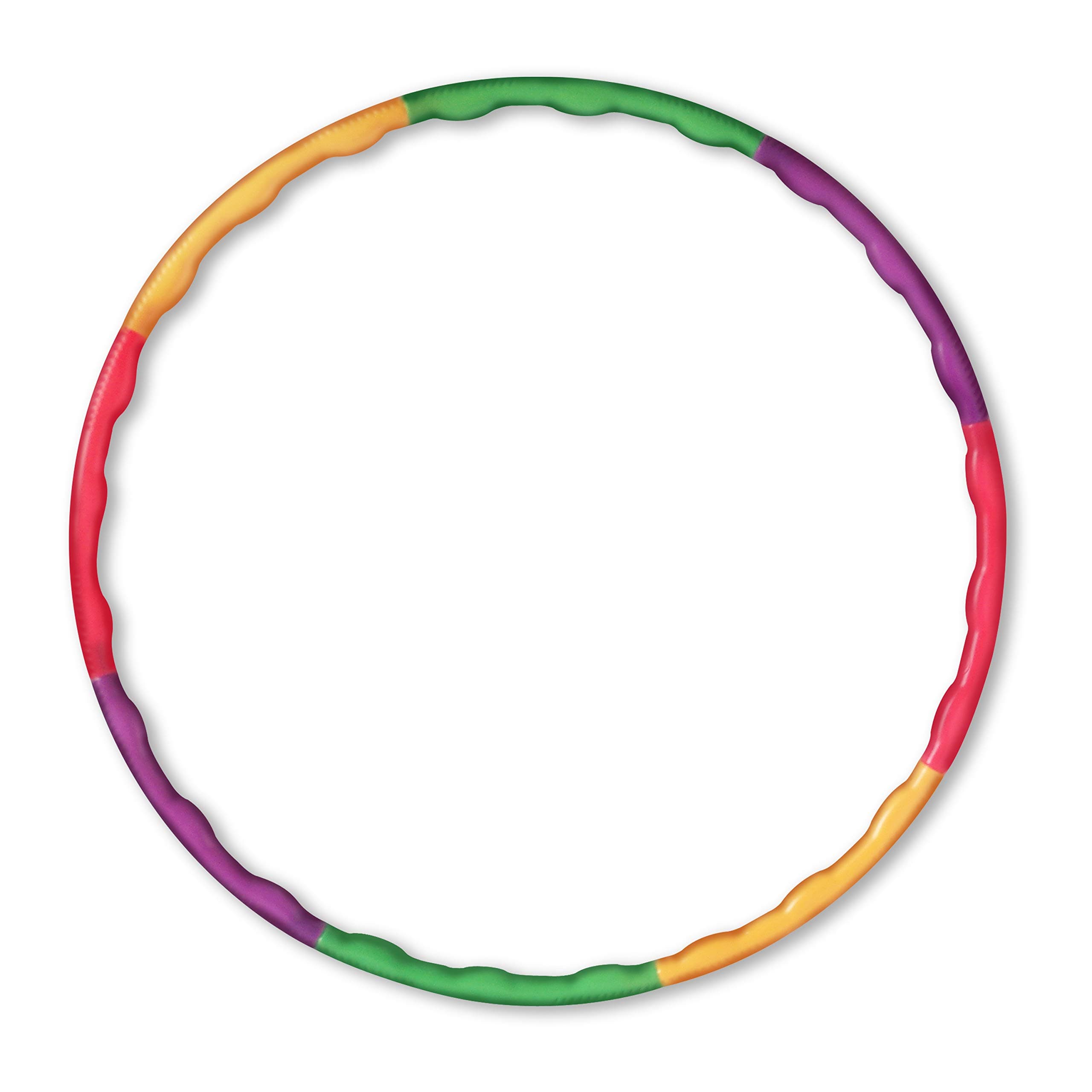 Playnxt Kids Happy Hoops Fun & Fitness Hula Hoop for Kids & Adults - 84 cm Durable PVC Hoopla Ring for Exercise, Gymnastics & Dance - Large Hula Hoop for Girls, Boys & Home Workout