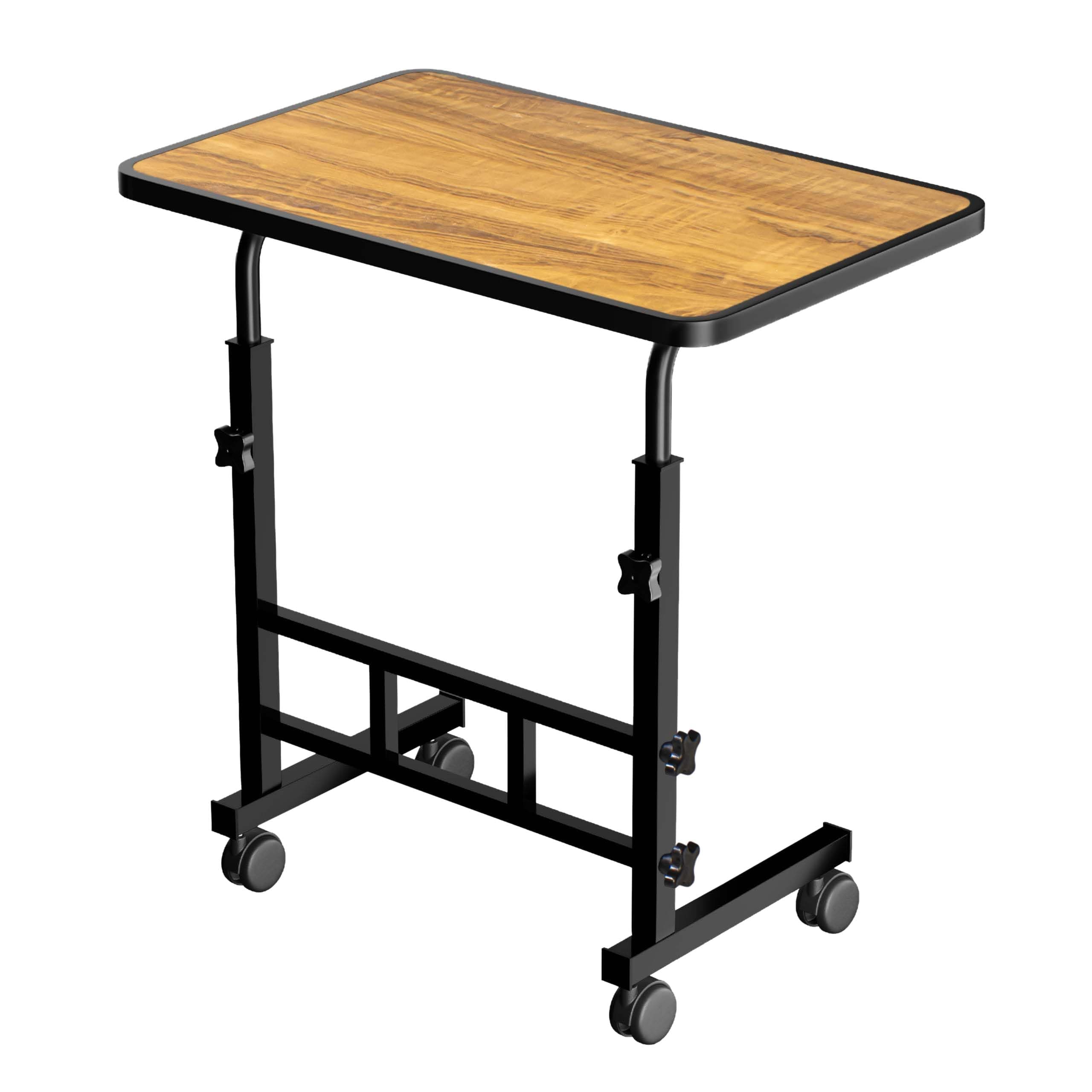 TEKCOOL Multi-Purpose Laptop Table, Study Table| Bed Table| Adjustable Height, Portable for Office, Work Form Home | DIY Table, Easy to Assemble, Engineered (Wood).