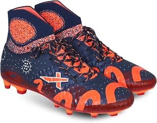 Vector X Venom Football Studs/Shoe PU Upper/TPU Sole Material/Lace-Up Closure for Men/Comfortable Soccer Shoes