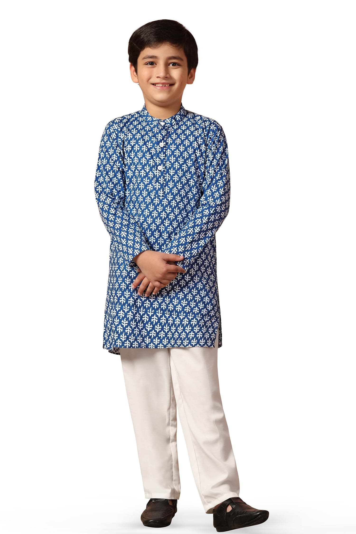 Jwalin Boys Cotton Multicolor Kurta Pyjama Set|Boys Kurta And Payjama Set|Boy Ethnic Set|Kurta And Pyjama|Boys Kurta Set|Cotton Kurta