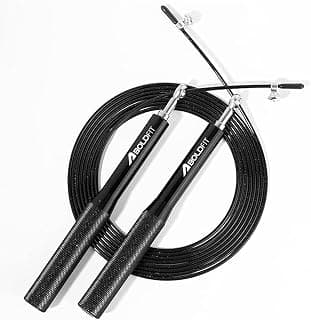 Boldfit Aluminium Skipping Rope for Men and Women Jumping Rope With Adjustable Height Speed Skipping Rope for Exercise, Gym, Sports Fitness Adjustable Jump Rope-Black