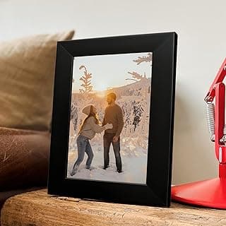 Art Street Synthetic Table Photo Frame for Home Décor - 5 x 7 Inches Black