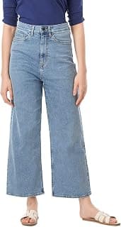 INKD Women's Stretchable Flare Jeans | High-Rise | Full Length Wide Leg Jeans for Women | Comfort Fit