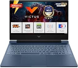 HP Victus, AMD Ryzen 7 7445HS, 6GB RTX 4050, 16GB DDR5(Upgradeable) 512GB SSD, 144Hz, IPS, 300 nits, 15.6''/39.6cm, Win11, Office24, Blue, 2.29kg, fb3130AX, DTS Audio, Xbox Gamepass*, Gaming Laptop