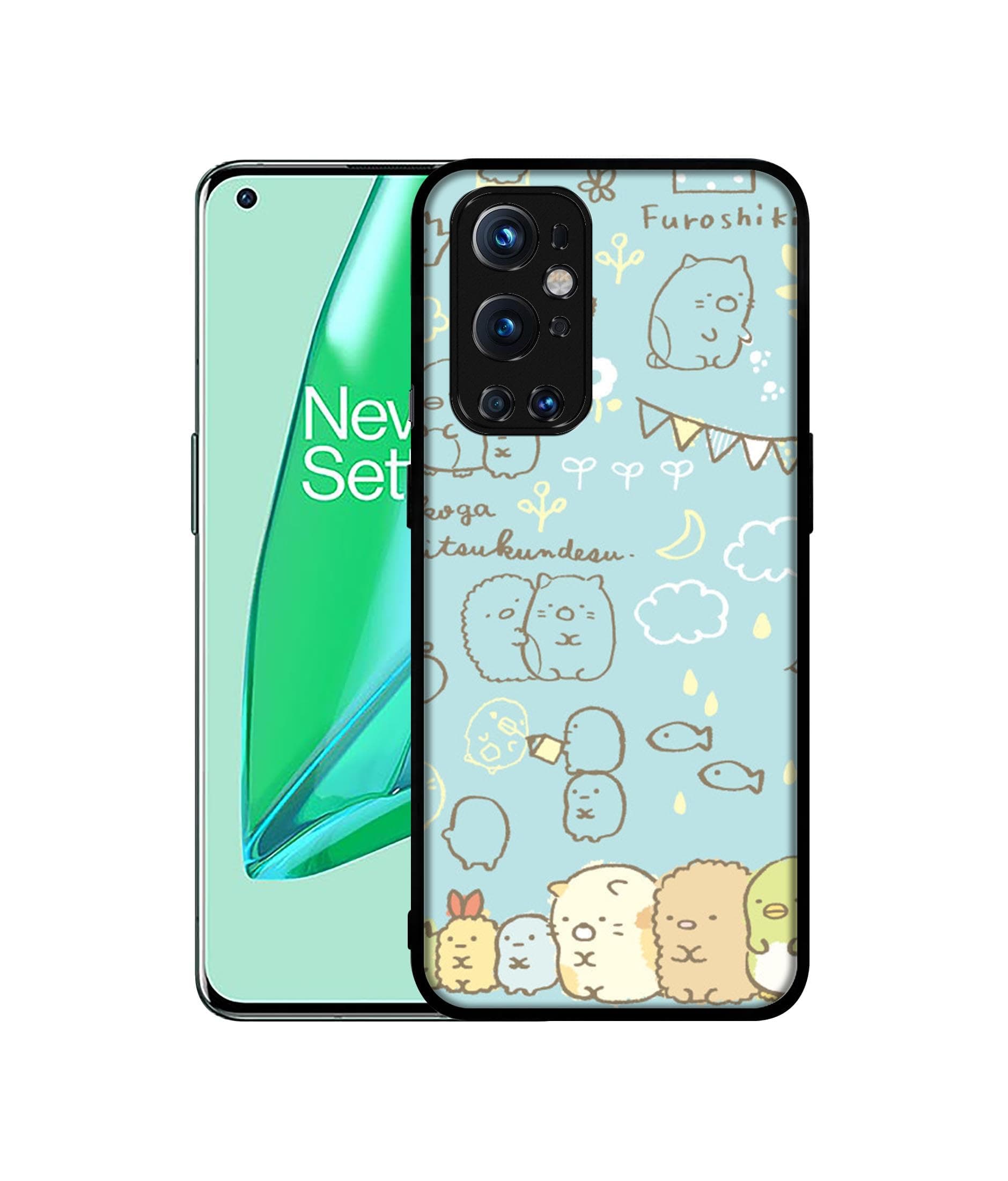 Amazon Brand-Solimo Random Premium 2D Printed Metal Back Case Cover for OnePlus 9 Pro 5G