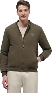 U.S. POLO ASSN. U.S.Polo Association Men's Solid Regular Fit Bomber Jacket