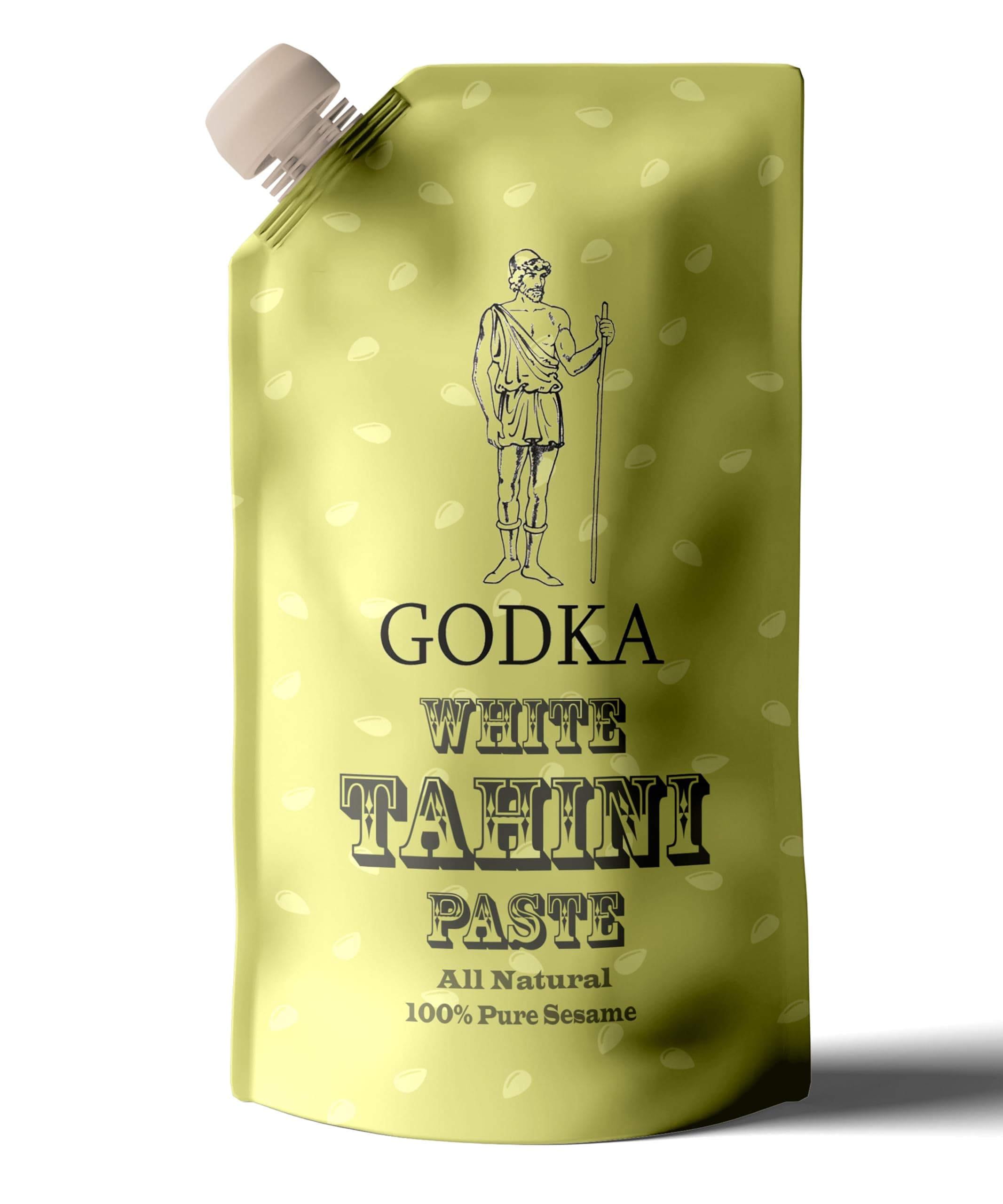 Godka White Sesame Tahini/Tahini Paste,1 kg [Made with only White Sesame Seed That's It]…